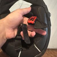 Casco convertibile ls2 nero lucido