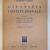 FORMULARIO DI GIUSTIZIA COSTITUZIONALE - 1957