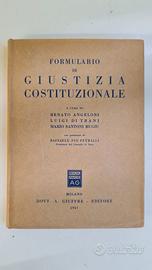FORMULARIO DI GIUSTIZIA COSTITUZIONALE - 1957