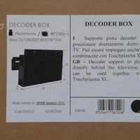Supporto porta decoder