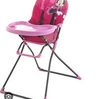 Seggiolone pappa minnie