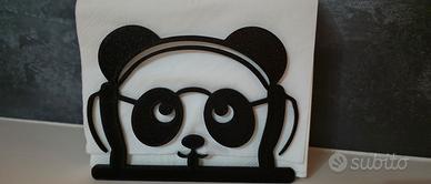 portatovaglioli Faccia da Panda 
