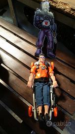 Action man con slittino