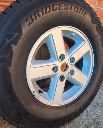 cerchi e gomme jeep wrangler jk