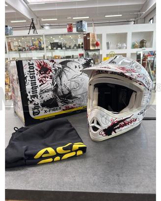 CASCO MOTO ACERBIS INQUISITOR XFIBER TAGLIA L
