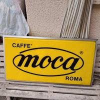 Insegna Vintage Caffè Moca Roma–anni ’70 originale