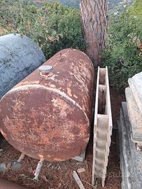 cisterna acqua in ferro 1500 litri 