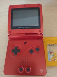 Game boy Advance SP piu Pokemon giallo e tetris
