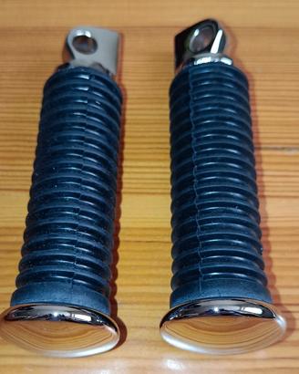 Pedalini testa cromata Harley Davidson