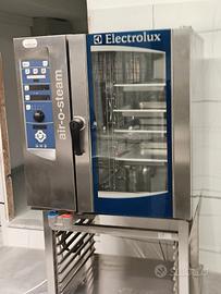 forno autopulente 10 teglie vapore