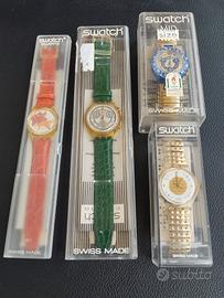 lotto orologi swatch vintage anni 90