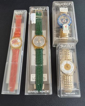 lotto orologi swatch vintage anni 90