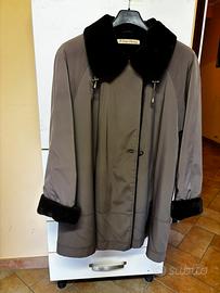 Cappotto con pelliccia tg 50
