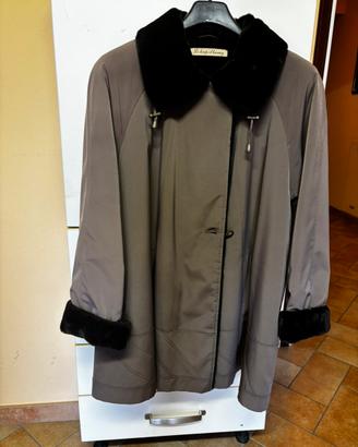 Cappotto con pelliccia tg 50