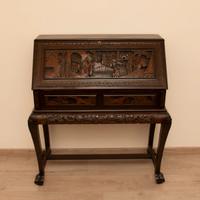 Scrittoio Cinese a Ribalta Intagliato - Vintage