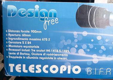 Telescopio Rifrattore 675x