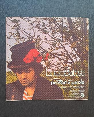Lucio Battisti Vinile 45 giri - Pensieri e parole 