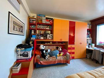 Cameretta a ponte per bambini o ragazzi