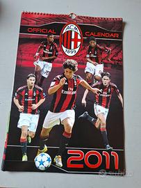 Milan calendario 2011+ gagliardetto stella+1gaget