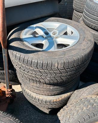 cerchi toyota rav treno compelto + ruota di scorta