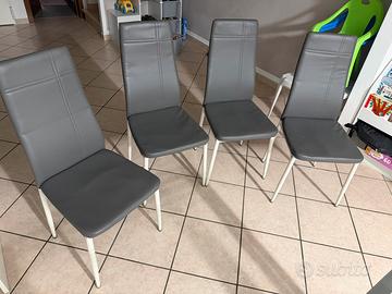 4 sedie da pranzo
