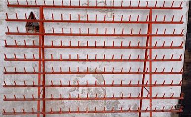 rastrelliera per bottiglie