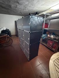 Mobiletto 12 cubi in pvc