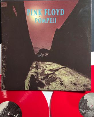 Dischi In Vinile dei Pink Floyd Pompeii 2xlp rossi