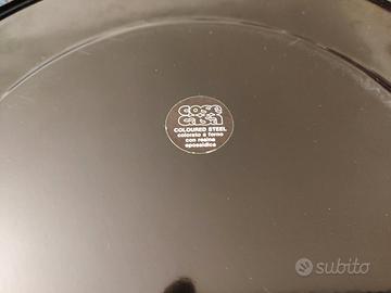 Sottopiatti in acciaio inox