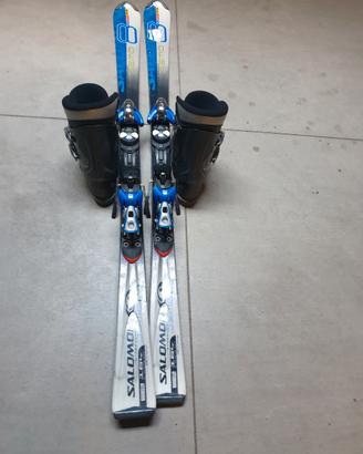 sci racchette e  scarponi 