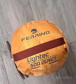 Sacco a pelo in piuma Ferrino compatto 500 grammi