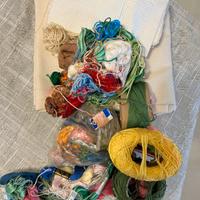 Hobby punto croce tessuti e fili