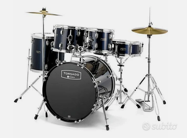BATTERIA acustica MAPEX TORNADO full set - DRUMS