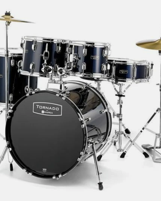 BATTERIA acustica MAPEX TORNADO full set - DRUMS