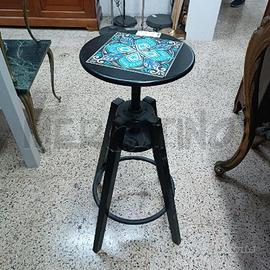 SGABELLO REGOLABILE NERO