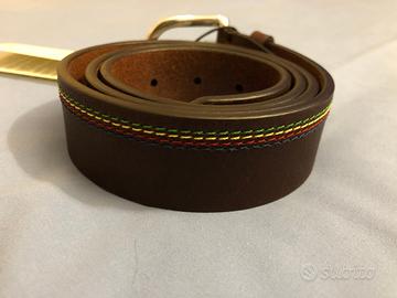 Cintura PAUL SMITH in Pelle Marrone NUOVA - T 32