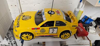 Automodello Crono scala 1/8 BMW giallo