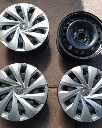 Cerchi Ferro Volkswagen Polo Nuova 5,5 X 15 ET 40