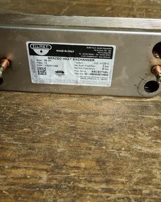 Scambiatore secondario caldaia Baxi luna 3