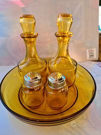 Set vintage oliera Bormioli