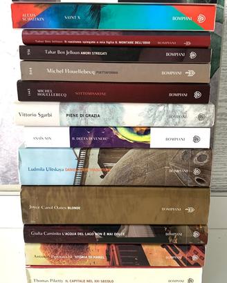 13 libri edizioni Bompiani