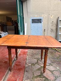 Tavolo Legno Allungabile "a Libro"