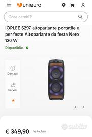 Altoparlante portatile