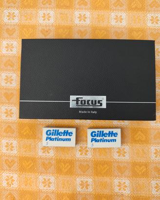 Rasoio Focus TRITOK  slant R53 in alluminio 