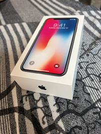 Scatola iPhone X + Accessori Originali