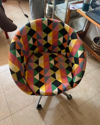 Sedia colorata ikea