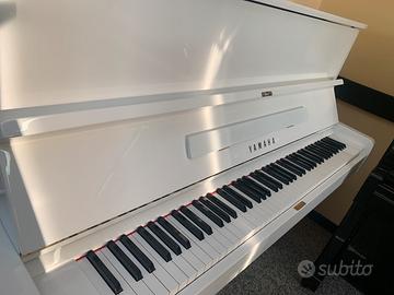 YAMAHA U1 SILENT -PIANOFORTE YAMAHA BIANCO SILENT