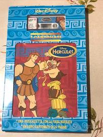 Libro cartonato Hercules Disney + musicassetta