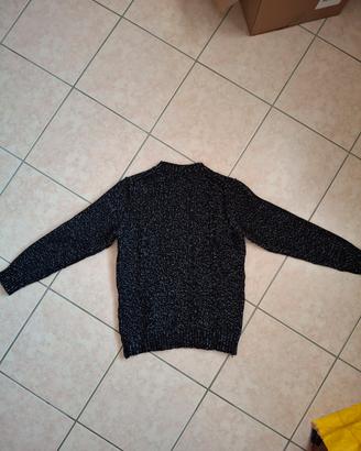 Maglione nero uomo