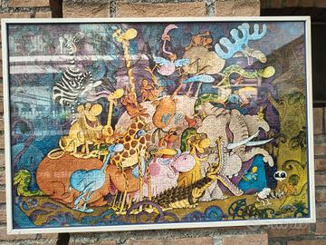 Quadro puzzle Mordillo 